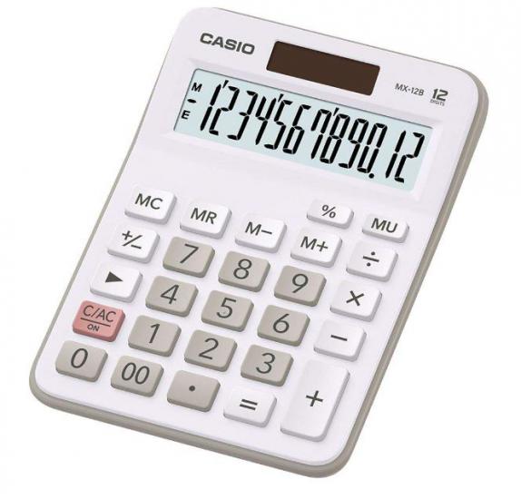 Casio MX-12B-WE 12 Hane Masa Üstü Hesap Makinesi