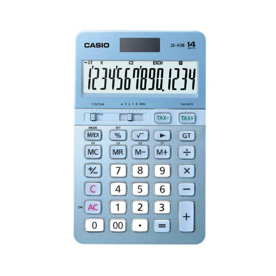 https://www.nedratek.com/Casio JS-40B-BU Mavi Profesyonel 14 Hane Masa Üstü Hesap Makinesi