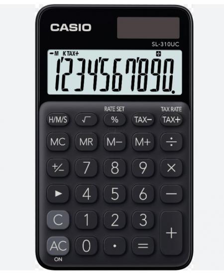 Casio SL-310UC-BK 10 Hane Siyah Hesap Makinesi