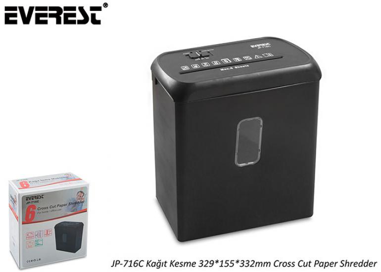 Everest JP-716C Kağıt Kesme Paper Shredder