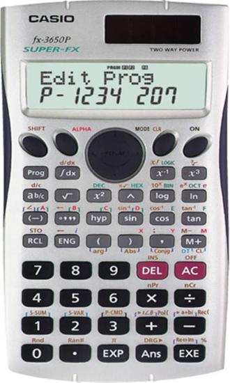 Casio FX-3650P II Bilimsel Hesap Makinesi