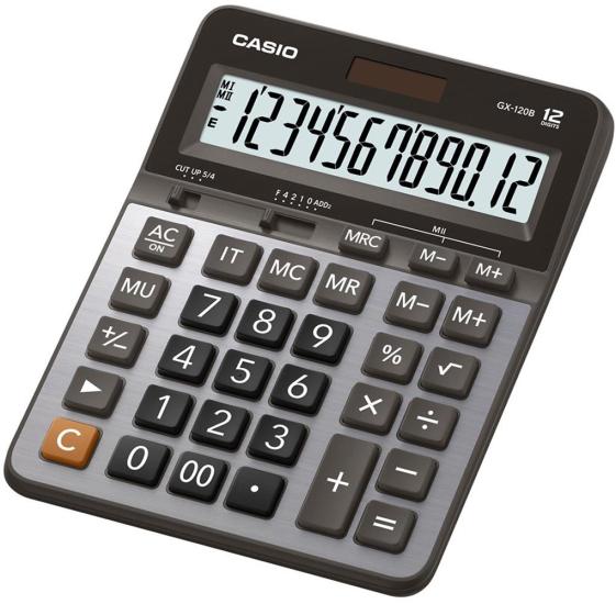 Casio GX-120B Masa Üstü Hesap Makinesi