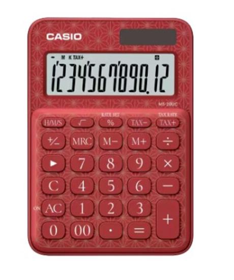 Casio MS-20UC-JRD Masa Üstü Hesap Makinesi