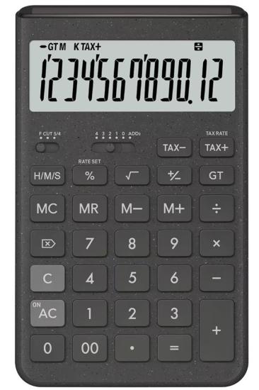 Casio JT-200T-GY 12 Hane Masa Üstü Hesap Makinesi