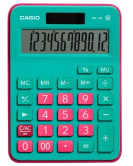 Casio MX-12B-GNRD 12 Hane Masa Üstü Hesap Makinesi