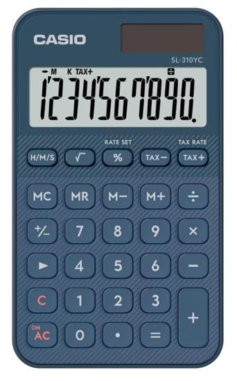 Casio SL-310UC-NY Cep Tipi Lacivert Hesap Makinesi
