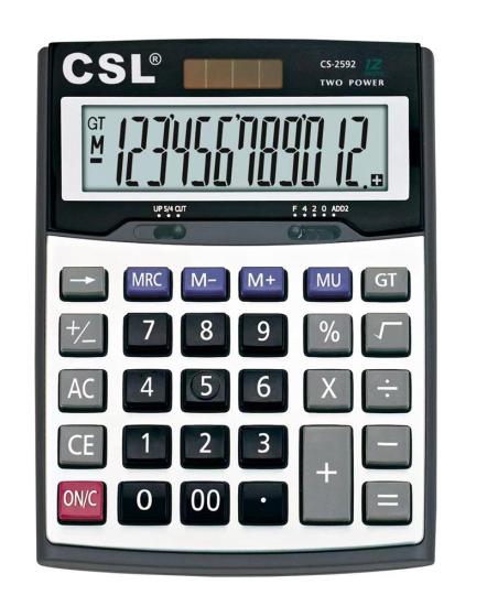 https://www.nedratek.com/Csl CS-2592 12 Hane Masa Tipi Hesap Makinesi