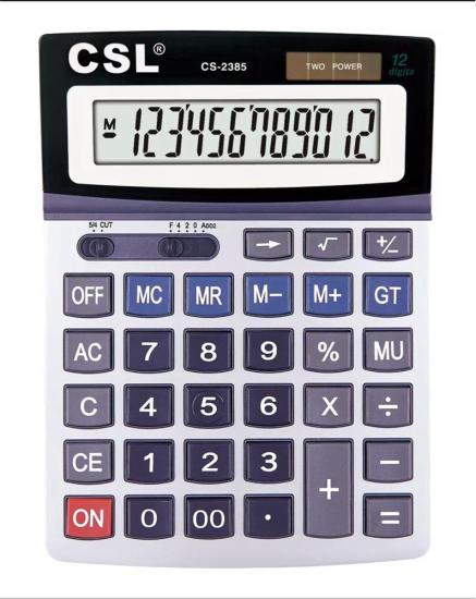 Csl CS-2385 Oynar Başlıklı Hesap Makinesi