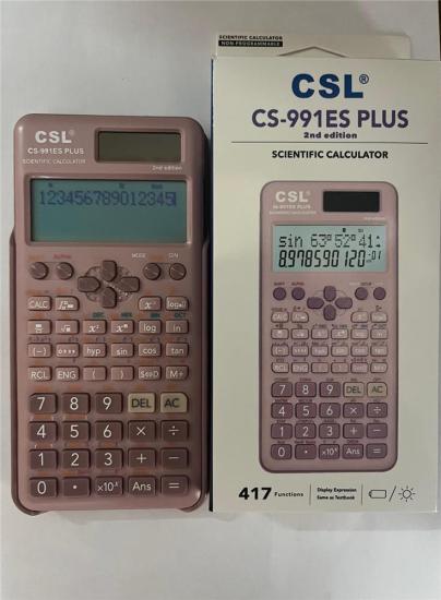 CSL CS-991ES Pembe Fonksiyonel Hesap Makinesi