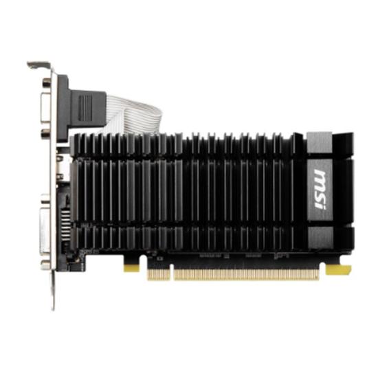MSI GEFORCE N730K-2GD3H/LPV1 GT730 2GB DDR3 64BIT 1XVGA 1XHDMI 1XDVI EKRAN KARTI