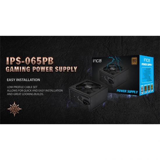 Inca Ips-065pb 650w 140mm Fan Bronz Power Supply
