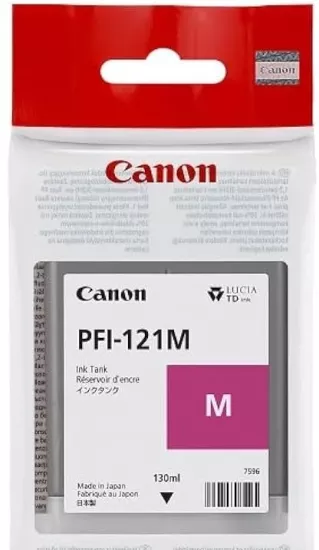 Canon PFI-121  M Magenta Kırmızı Plotter Kartuş