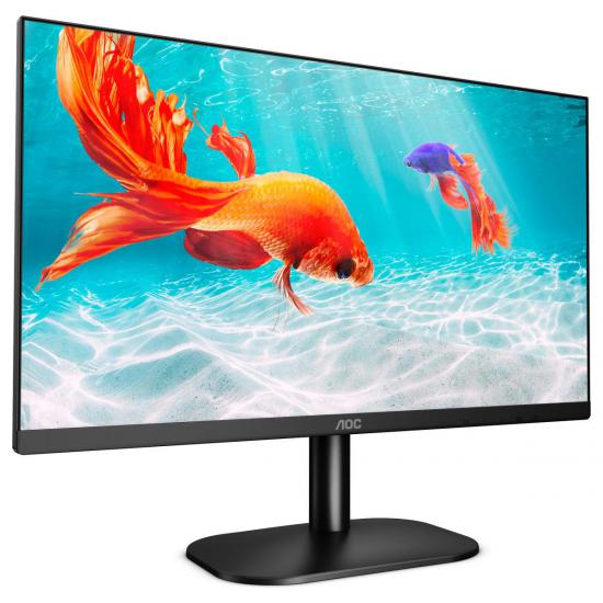 21.5 AOC 22B2AM 4MS 75MHZ 1XVGA 1XHDMI FHD 1920X1080 Hoparlör Düşük Mavi Işık Çerçevesiz Vesa Siyah