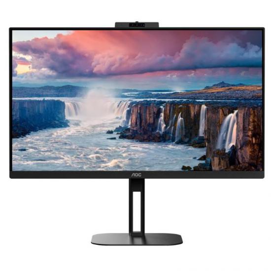 27 AOC Q27V5CW/BK IPS 1MS 75MHZ 1XHDMI 1XDP 4XUSB 3.2 1XUSB-C QHD 2560X14440 HOPARLÖR WEBCAM FREESYNC PIVOT VESA SİYAH