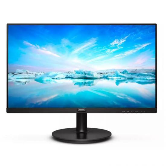 23.8 PHILIPS 241V8L/01 4MS 75MHZ 1XVGA 1XHDMI FHD 1920X1080 FLICKER-FREE DÜŞÜK MAVİ IŞIK VESA SİYAH