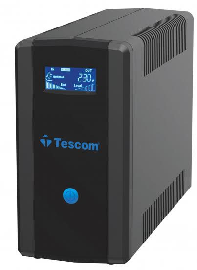 Tescom Leo+ 1200VA 1F/1F  Lcd Lıne Interaktıf Ups