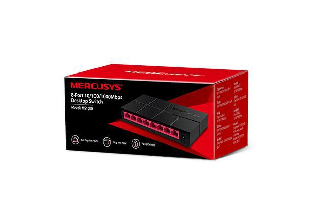 TP-LINK MERCUSYS MS108G 8 PORT 10/100/1000 SWITCH