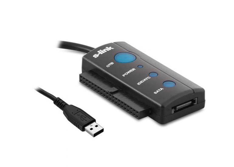 https://www.nedratek.com/S-link SL-SATA35 Usb 2.0 to Sata + ıde Data Çevirici