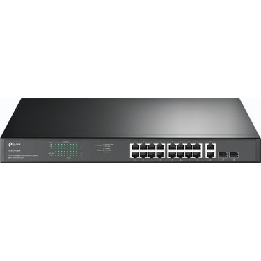 Tp-Link TL-SG1218MP 16 Port 10-100-1000 Poe+ Switch 2 Port SFP Çelik Kasa Rack Mount