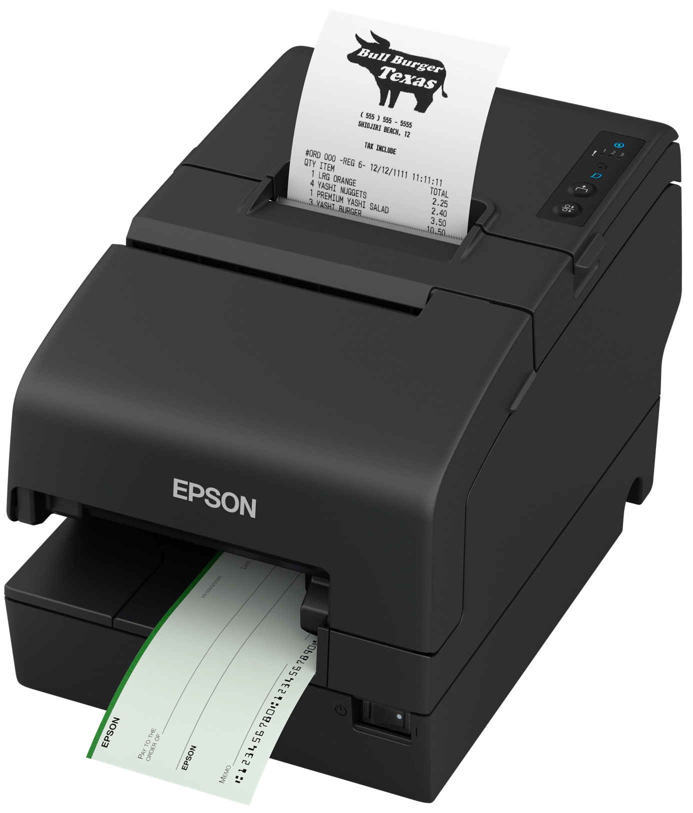 Epson TM-H6000VI-132,Srl,MICR,EP,Blk,EU